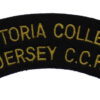 Victoria College Jersey C.C.F. Cloth Shoulder Title