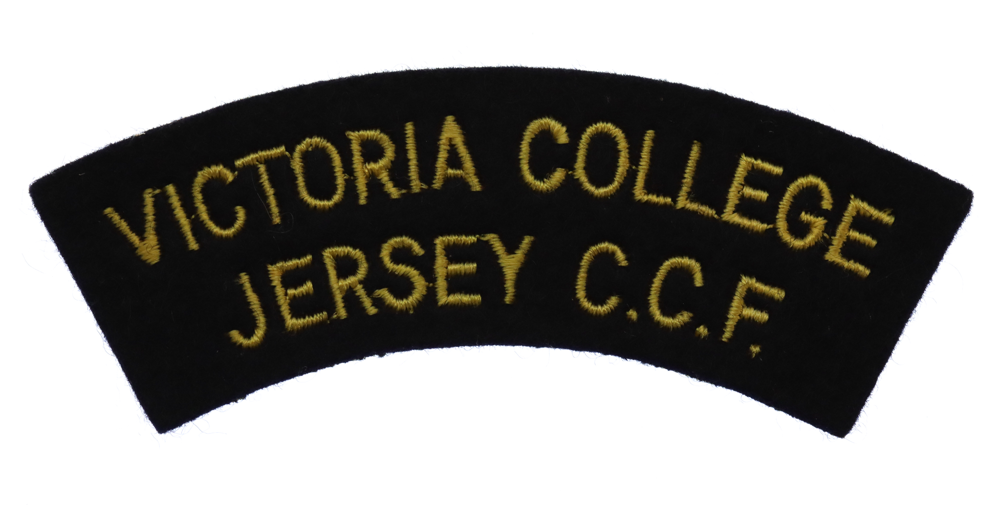 Victoria College Jersey C.C.F. Cloth Shoulder Title