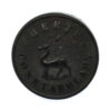 Hertfordshire Constabulary Black Police Button (25mm)