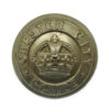 Chester City Police White Metal Button - King's Crown (25mm)