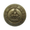 Bath City Police White Metal Button - King's Crown (24mm)