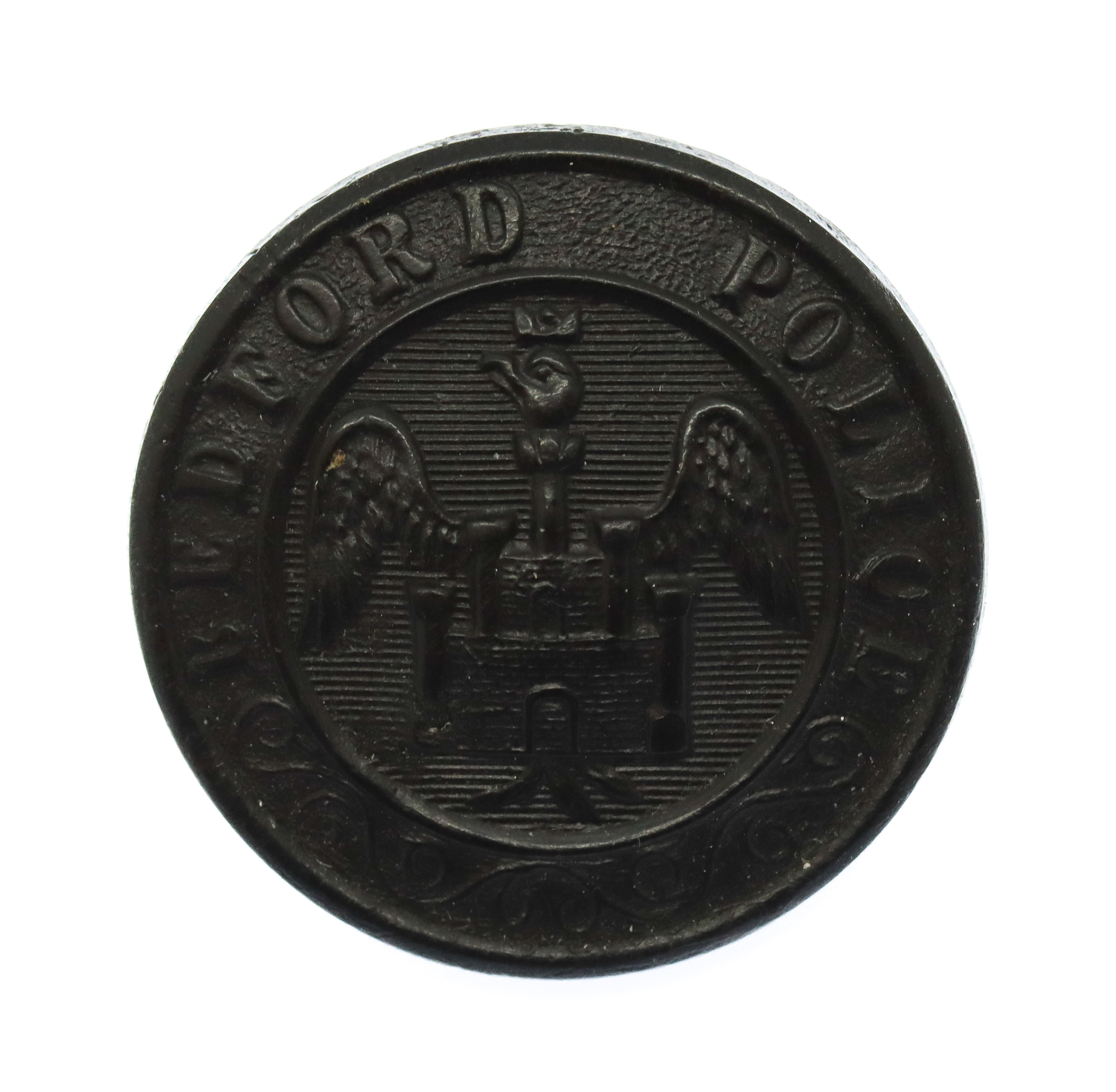 Bedford Borough Police Black Button (26mm)