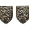 Pair of Somersetshire Constabulary Collar Badges