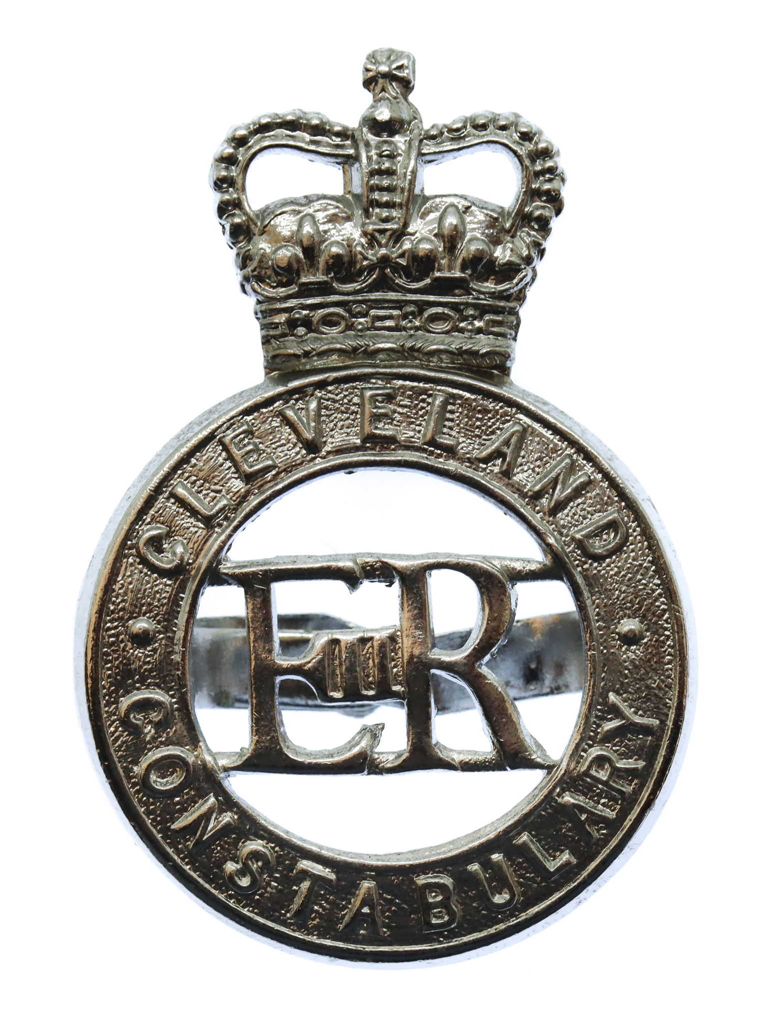 Cleveland Constabulary Cap Badge - Queen's Crown