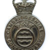 Cambridgeshire Constabulary Cap Badge - Queen's Crown