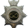 Staffordshire Police Enamelled Helmet Plate - Queen's Crown