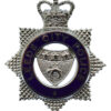 Leeds City Police Senior Officer's Enamelled Cap Badge - Queen's Crown