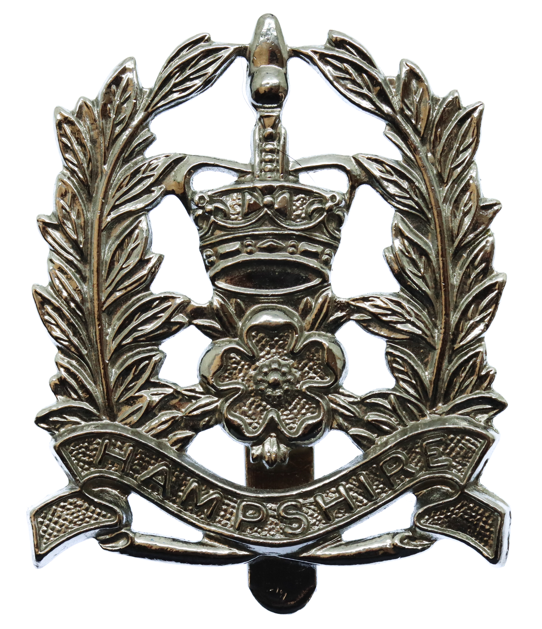 Hampshire Constabulary Constables Cap Badge - Queen's Crown