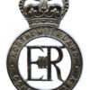 Northumberland Constabulary Cap Badge - Queen's Crown