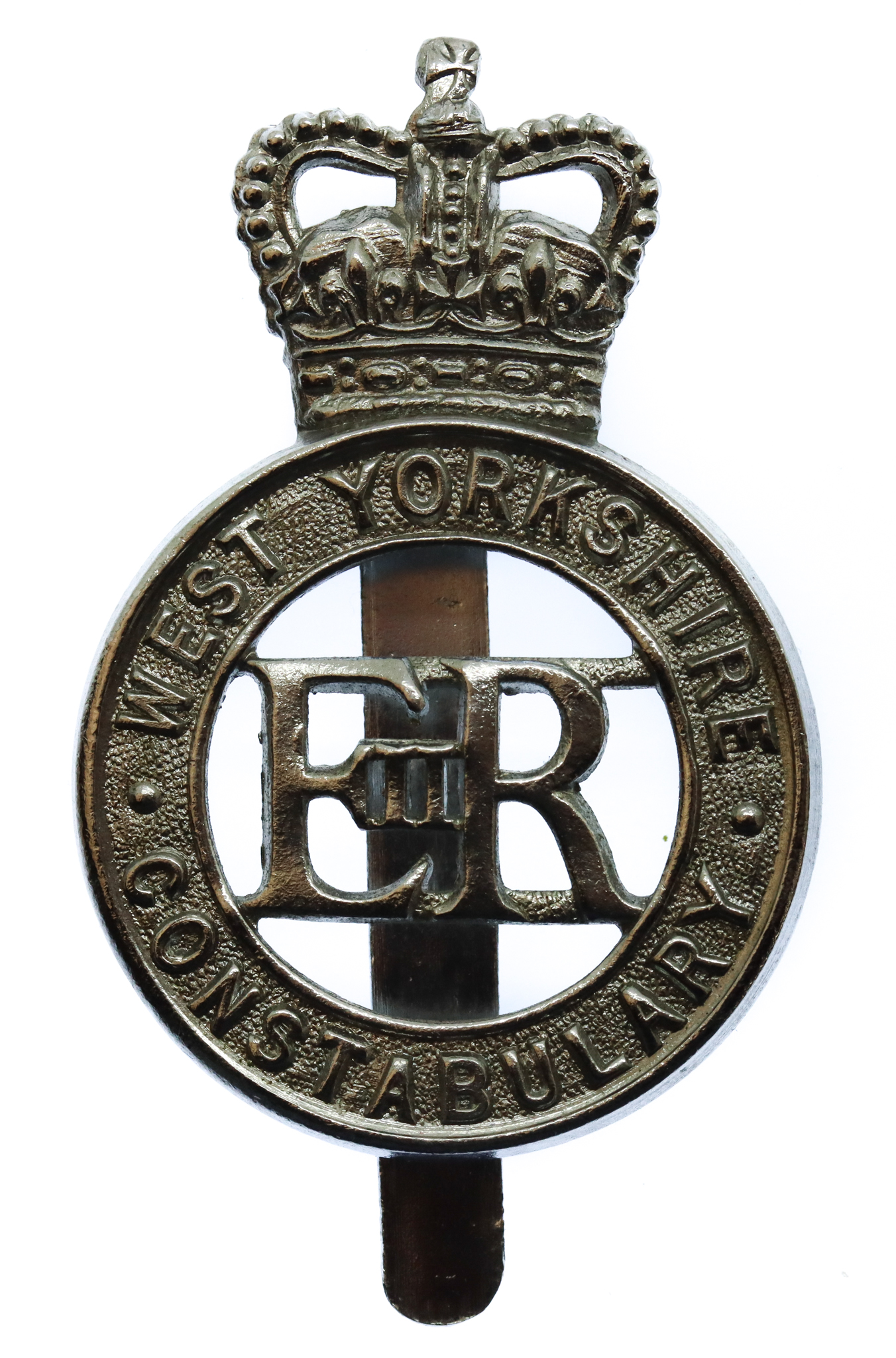 West Yorkshire Constabulary Cap Badge - Queen's Crown