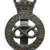 Staffordshire County Police Cap Badge - Queen's Crown