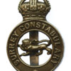 Surrey Constabulary Cap Badge - King's Crown