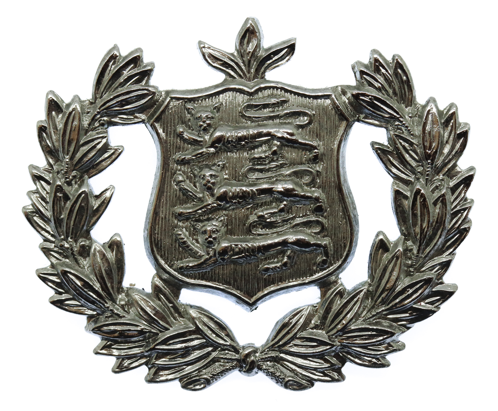 Guernsey Police Coat of Arms Cap Badge