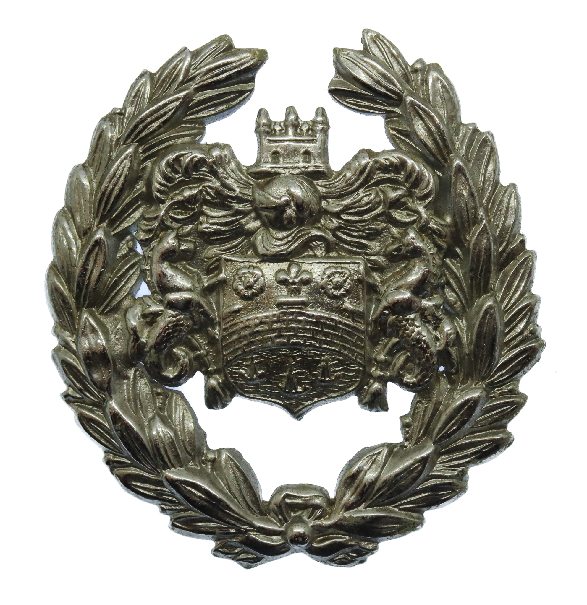 Cambridge Borough Police Coat of Arms Cap Badge