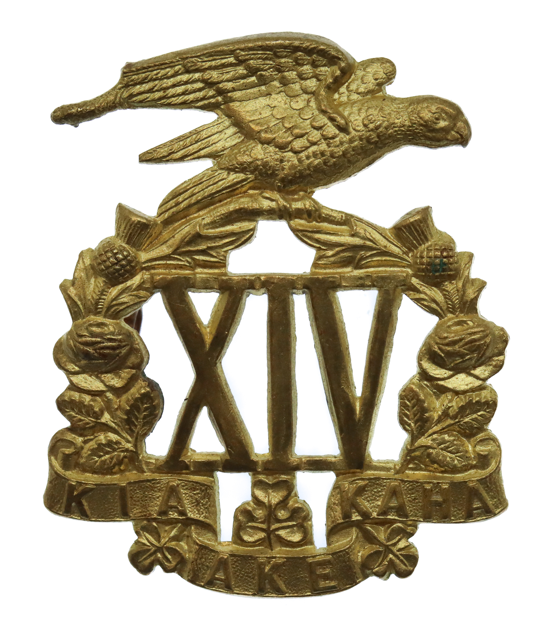 New Zealand 14th (South Otago Rifles) Regiment Cap Badge