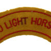 Australian 10th Light Horse (10 LIGHT HORSE) Cloth Shoulder Title