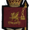 Welsh Guards Warrant Officer Class 2 W.O.II Bullion Sleeve Badge - Queen's Crown