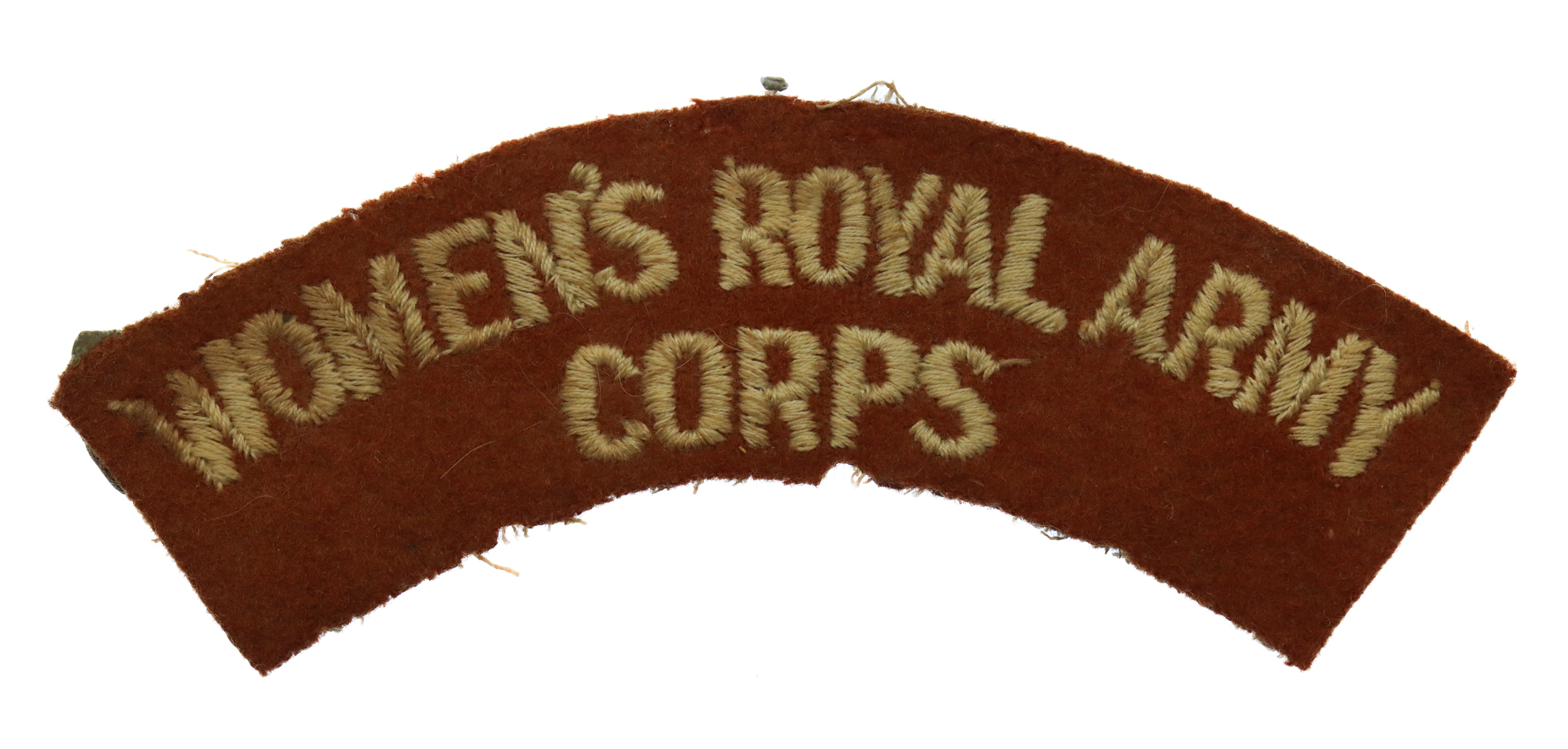 Women's Royal Army Corps (WOMEN'S ROYAL ARMY/CORPS) Cloth Shoulder Title