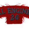 Royal Engineers (ROYAL ENGINEERS/26) Cloth Shoulder Title