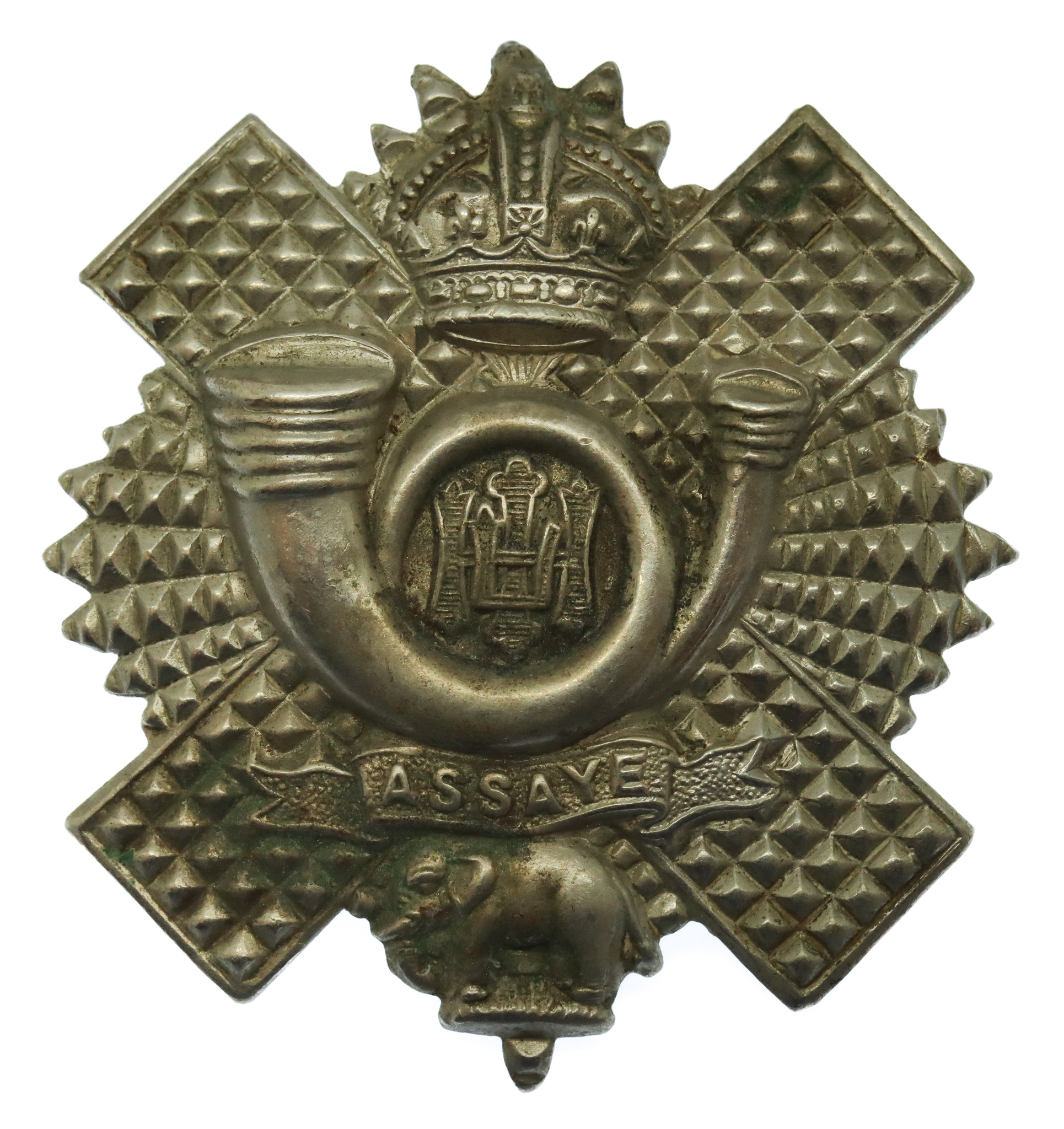 Highland Light Infantry (H.L.I.) Cap Badge - King's Crown