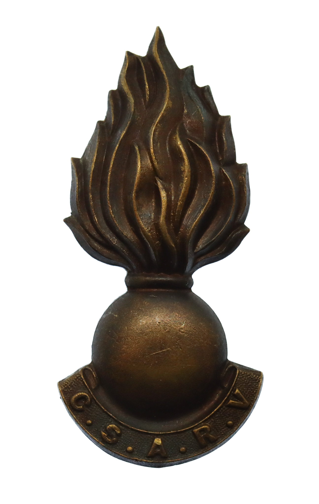 Central South African Railway Volunteers Collar/Cap Badge 