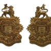 Pair of South African Administrative Service Corps Collar Badges