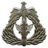 Kuwait Air Force Anodised (Staybrite) Beret Badge