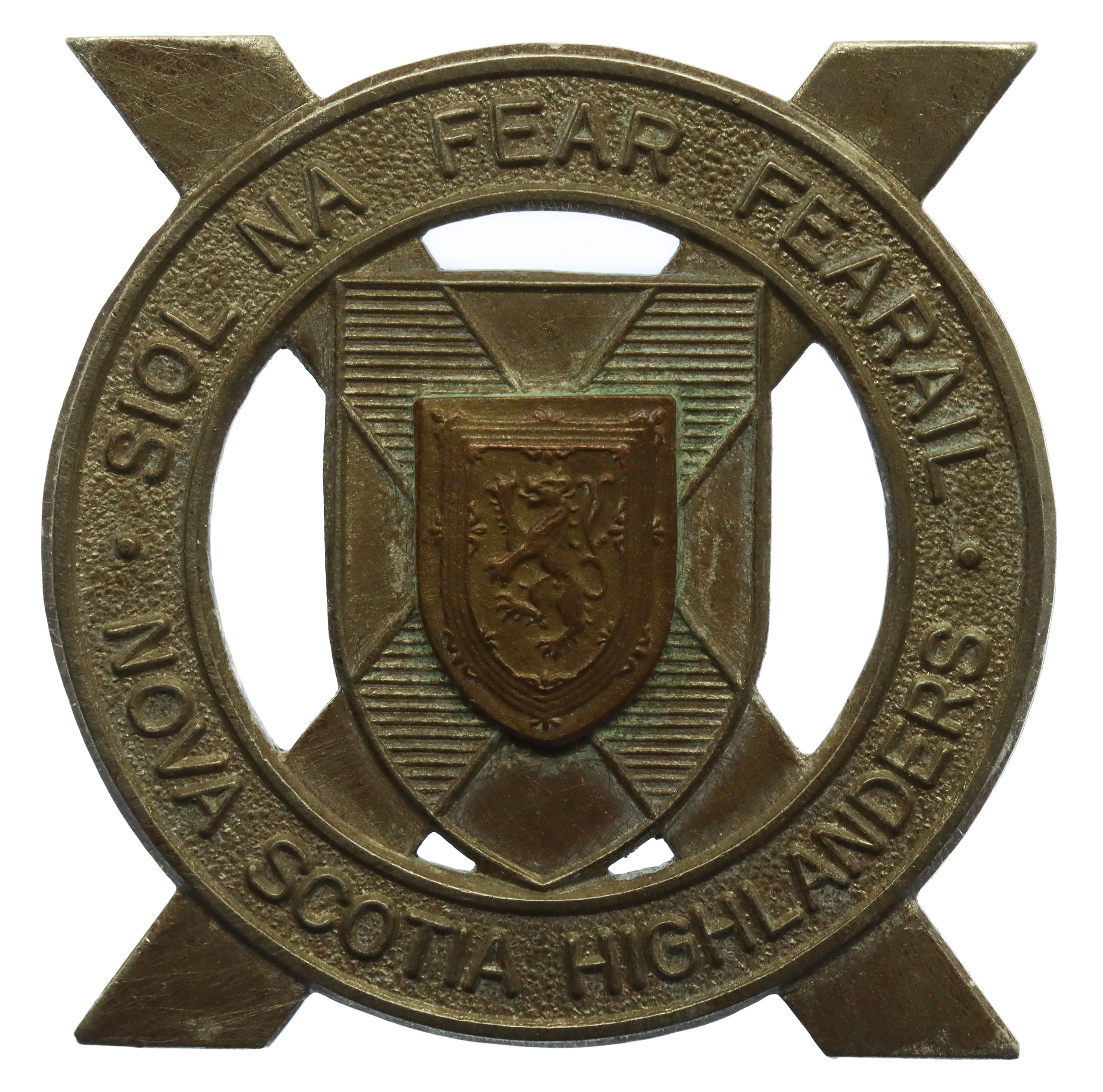 Canadian Nova Scotia Highlanders Cap Badge