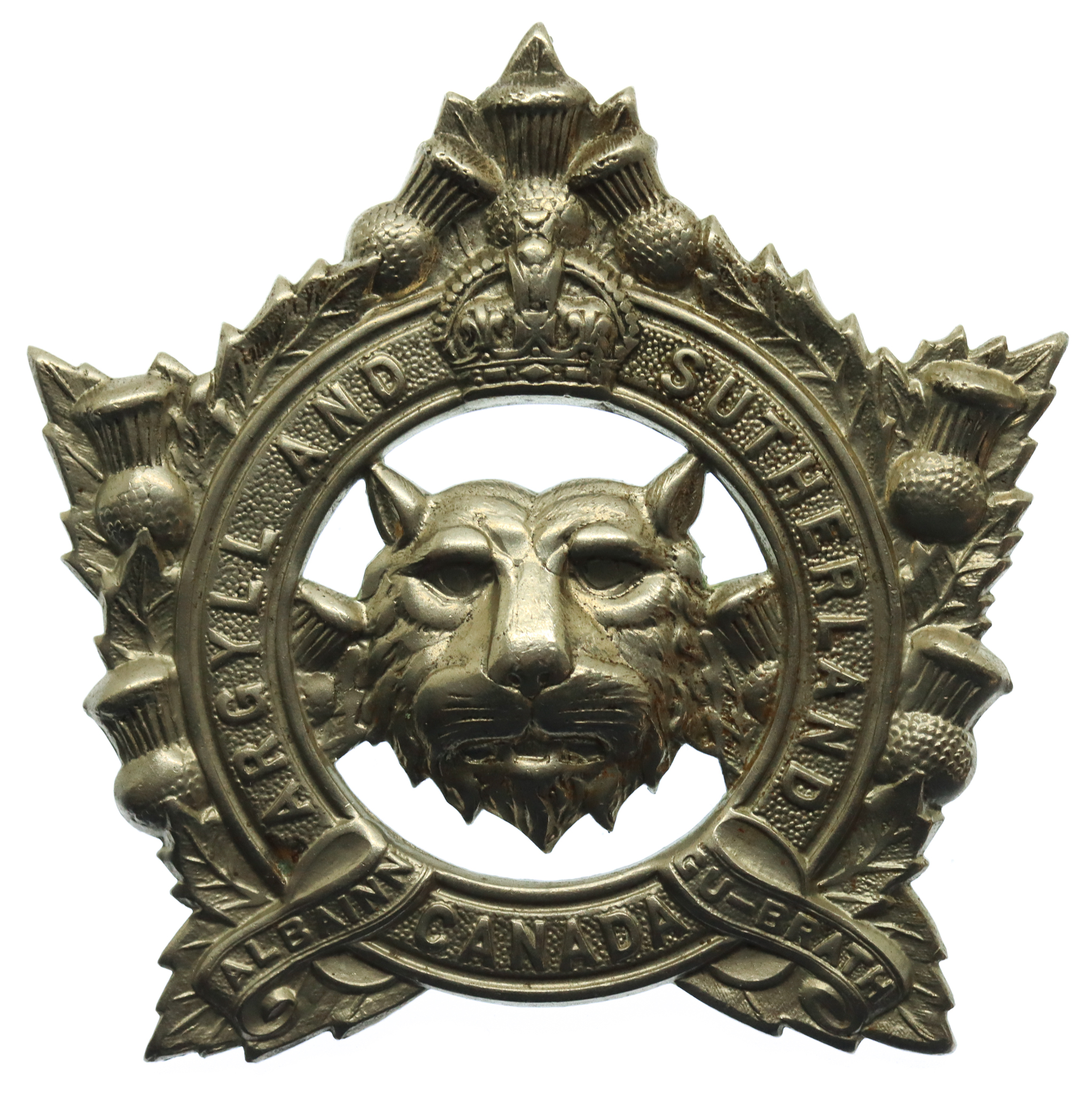 Canadian Argyll & Sutherland Highlanders of Canada Cap Badge