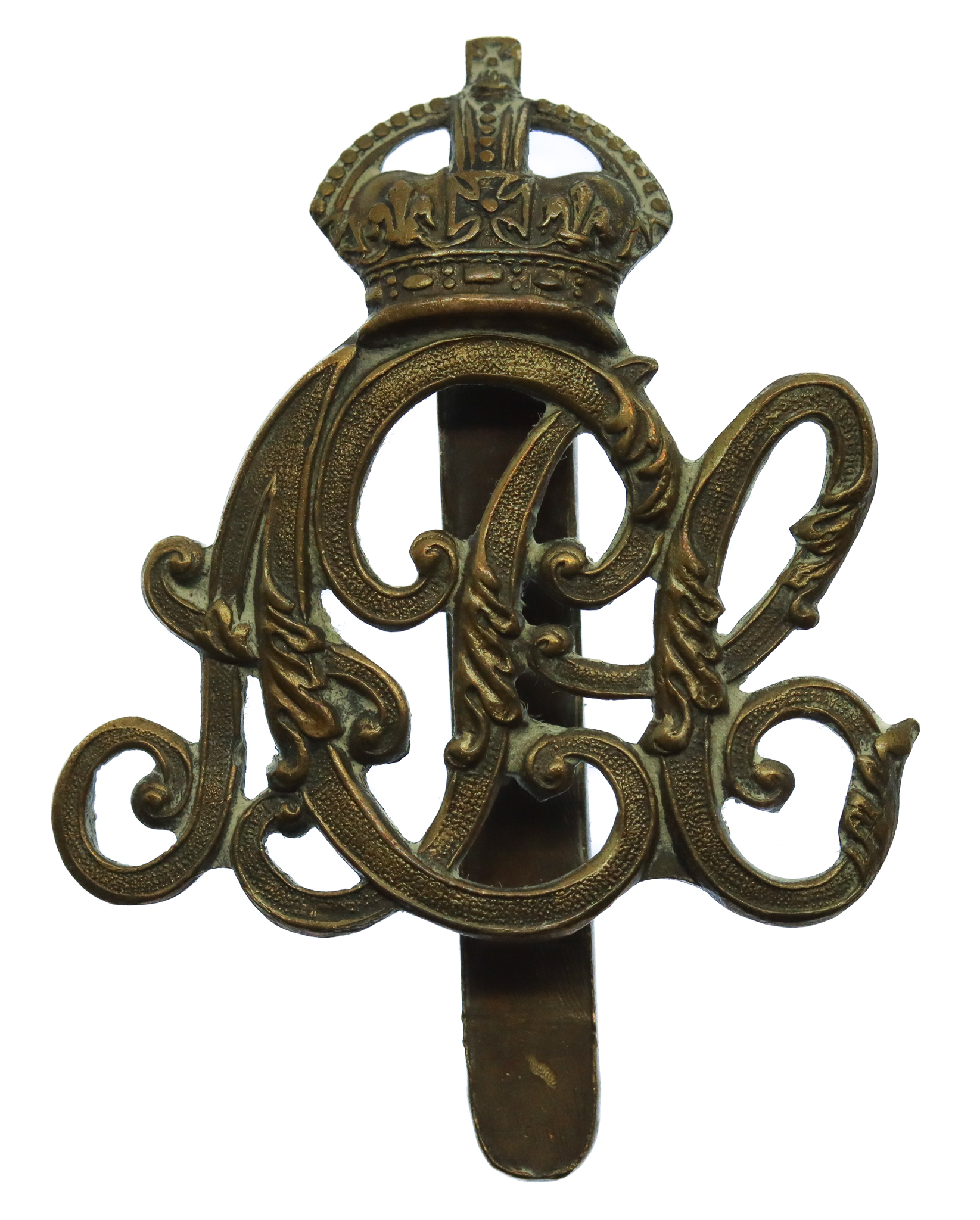 Army Pay Corps (A.P.C.) Cap Badge - King's Crown