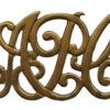 Boer War Army Pay Corps (A.P.C.) Cap Badge