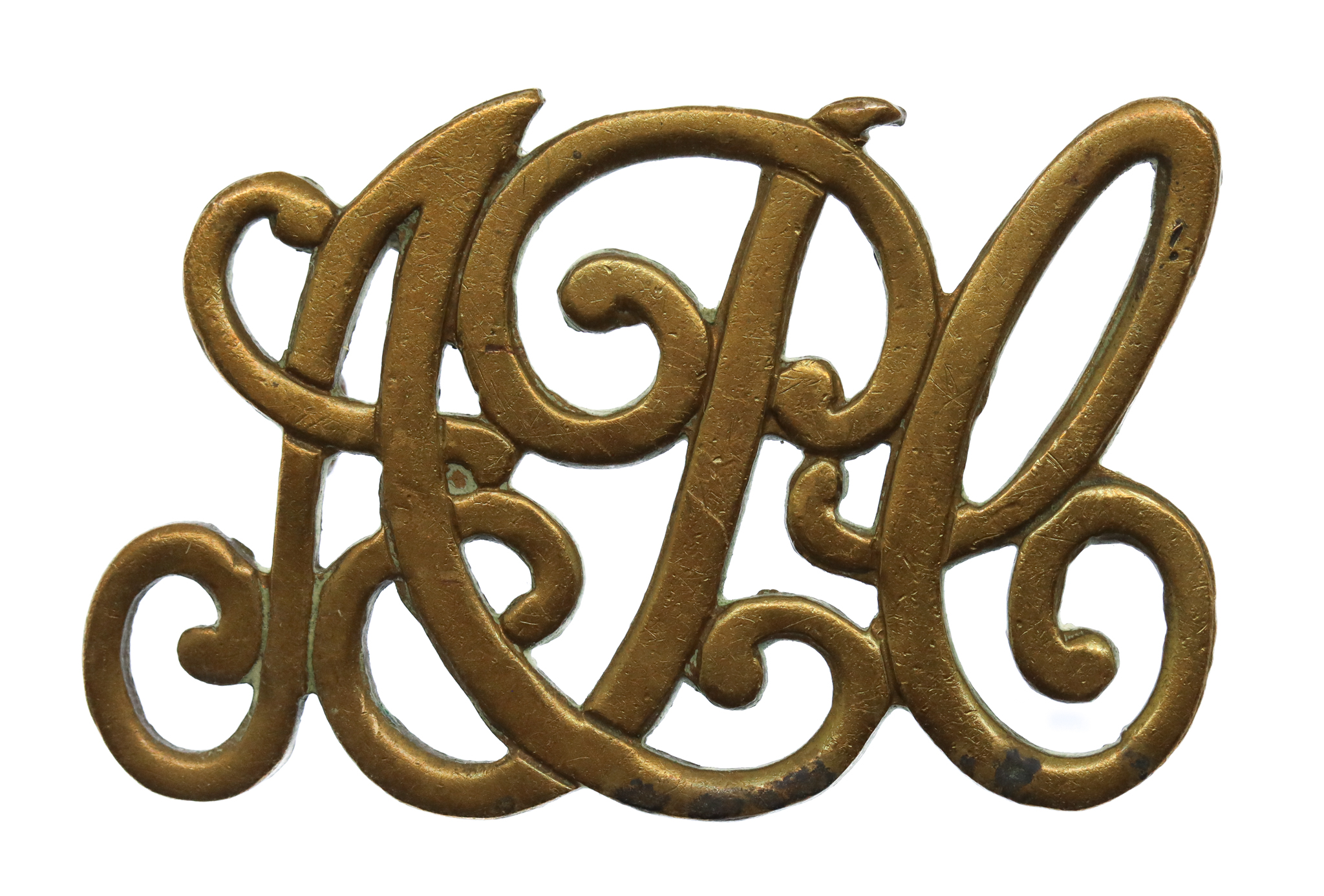 Boer War Army Pay Corps (A.P.C.) Cap Badge
