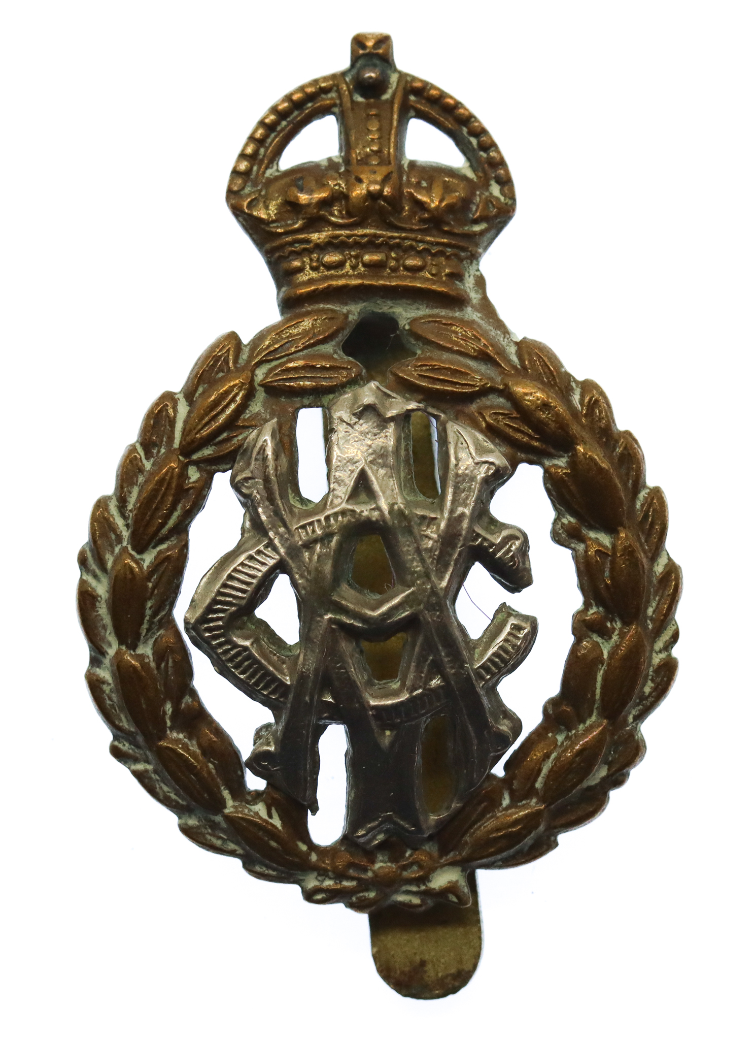 Army Veterinary Corps (A.V.C.) Cap Badge - King's Crown