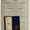 Royal Humane Society Medal, Bronze (Successful) with Certificate - Alfred Durrant, 13th December 1896