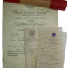 1966 Royal Humane Society Life Saving Certificate & Letters - Norman Protheroe