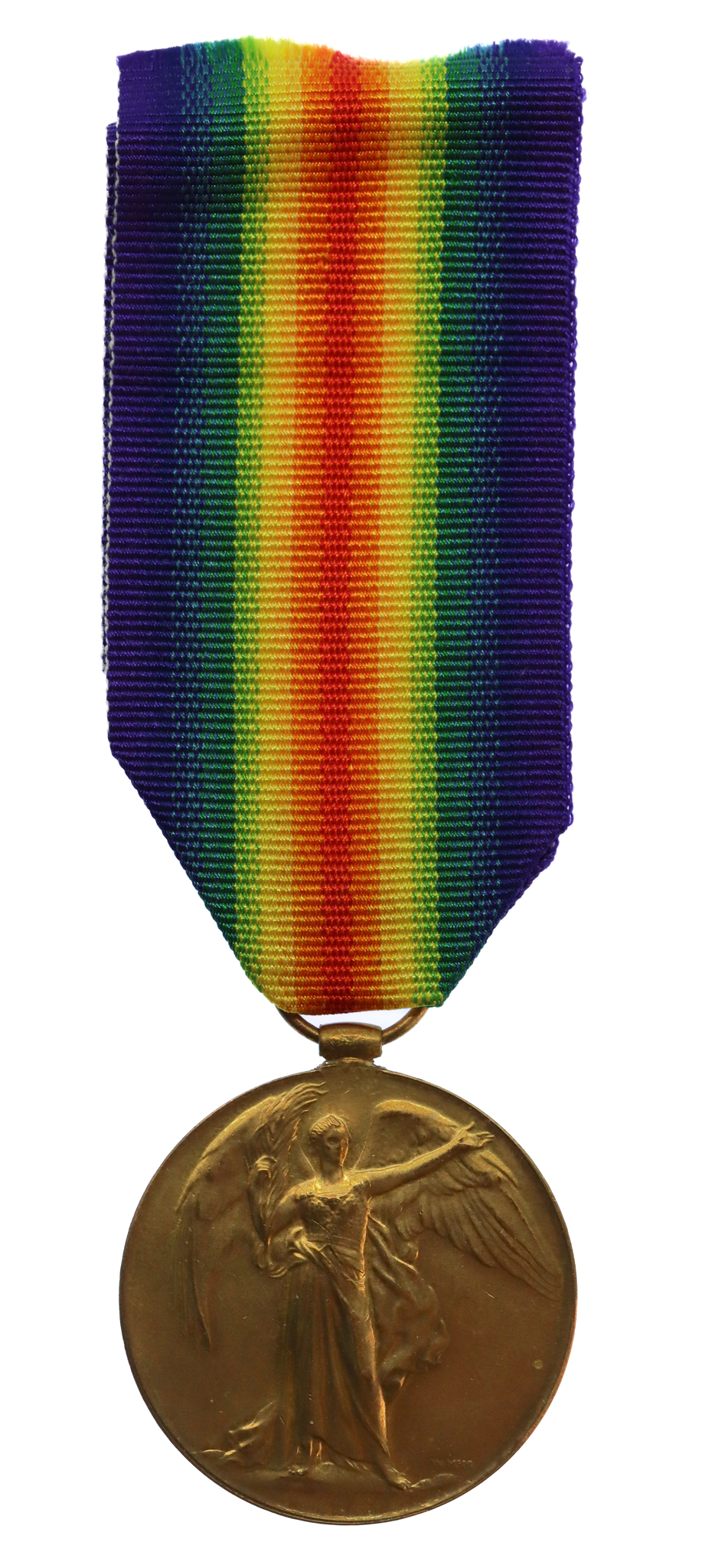 WW1 Victory Medal - Sjt. F. Billingham, West Yorkshire Regiment - Wounded