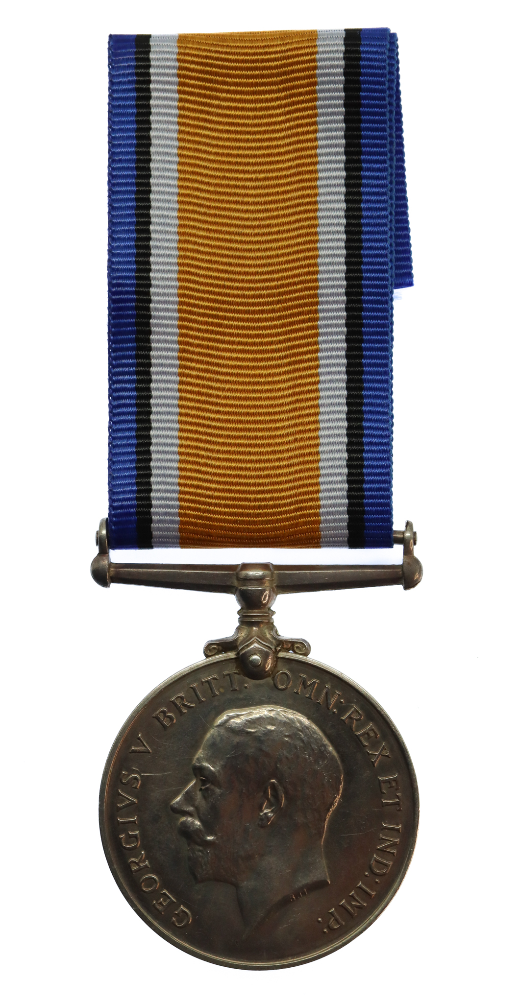 WW1 British War Medal - Pte. G. Holroyd, 10th Bn. West Yorkshire Regiment - Wounded