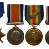 WW1 Mentioned in Despatches and Meritorious Service Medal Group of Four - Sgt. J.A. Paisley-Whyte, Royal Engineers