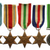 WW2 51st Highland Division Battle of Wadi Akarit Military Medal (Immediate) Group of Seven - L.Cpl. J.M. Black, Seaforth Highlanders