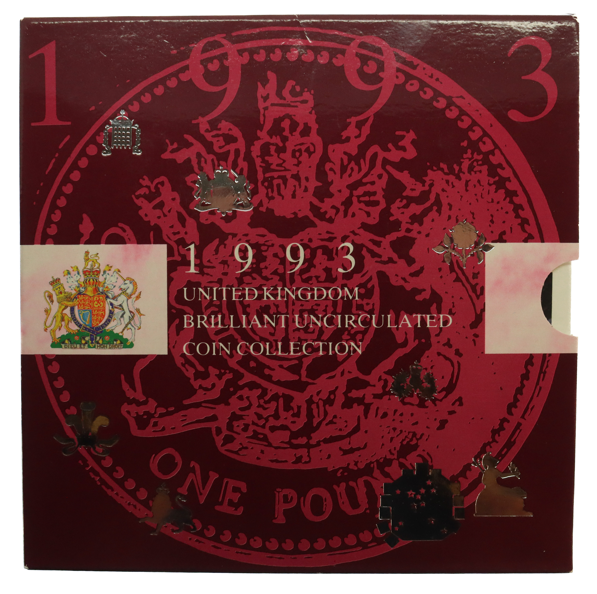 Royal Mint 1993 United Kingdom Brilliant Uncirculated Coin Set