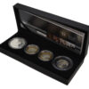 Royal Mint 2009 United Kingdom Silver Proof Piedfort Four-Coin Collection