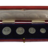 1912 George V Maundy Money Coin Set in Dated Box