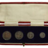 1915 George V Maundy Money Coin Set in Dated Box