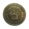 Victorian Devon Constabulary White Metal Button (24mm)