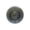 Ashton-under-Lyne Borough Police Chrome Button - King's Crown (17mm)
