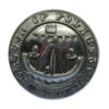 Folkestone Borough Police Chrome Button (26mm)