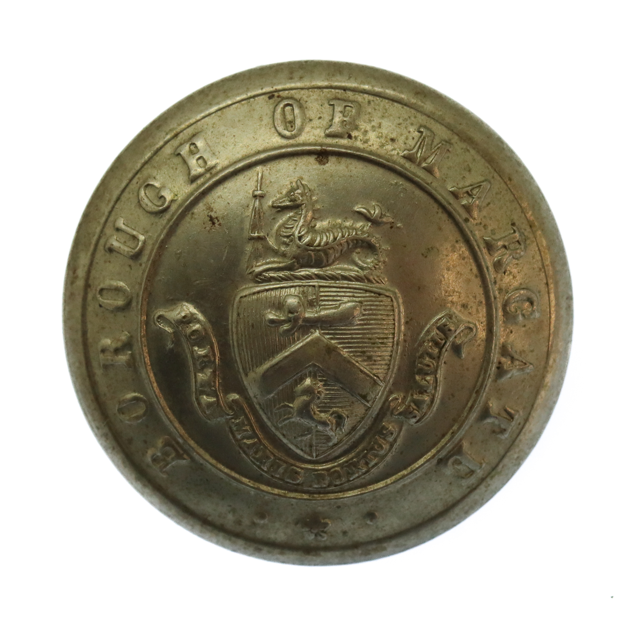 Margate Borough Police Button (26mm)