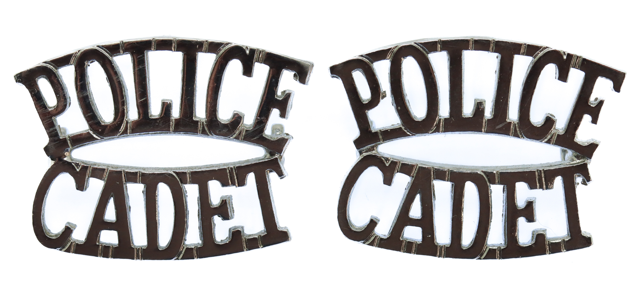 Pair of Police Cadet (POLICE/CADET) Shoulder Titles