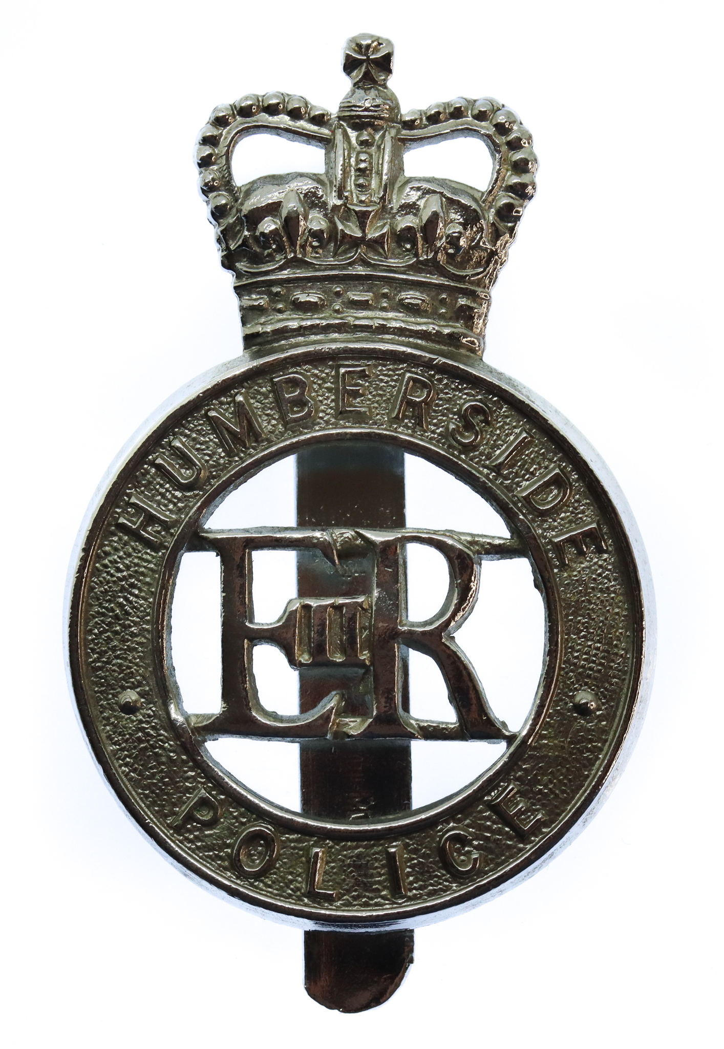 Humberside Police Cap Badge - Queen's Crown 