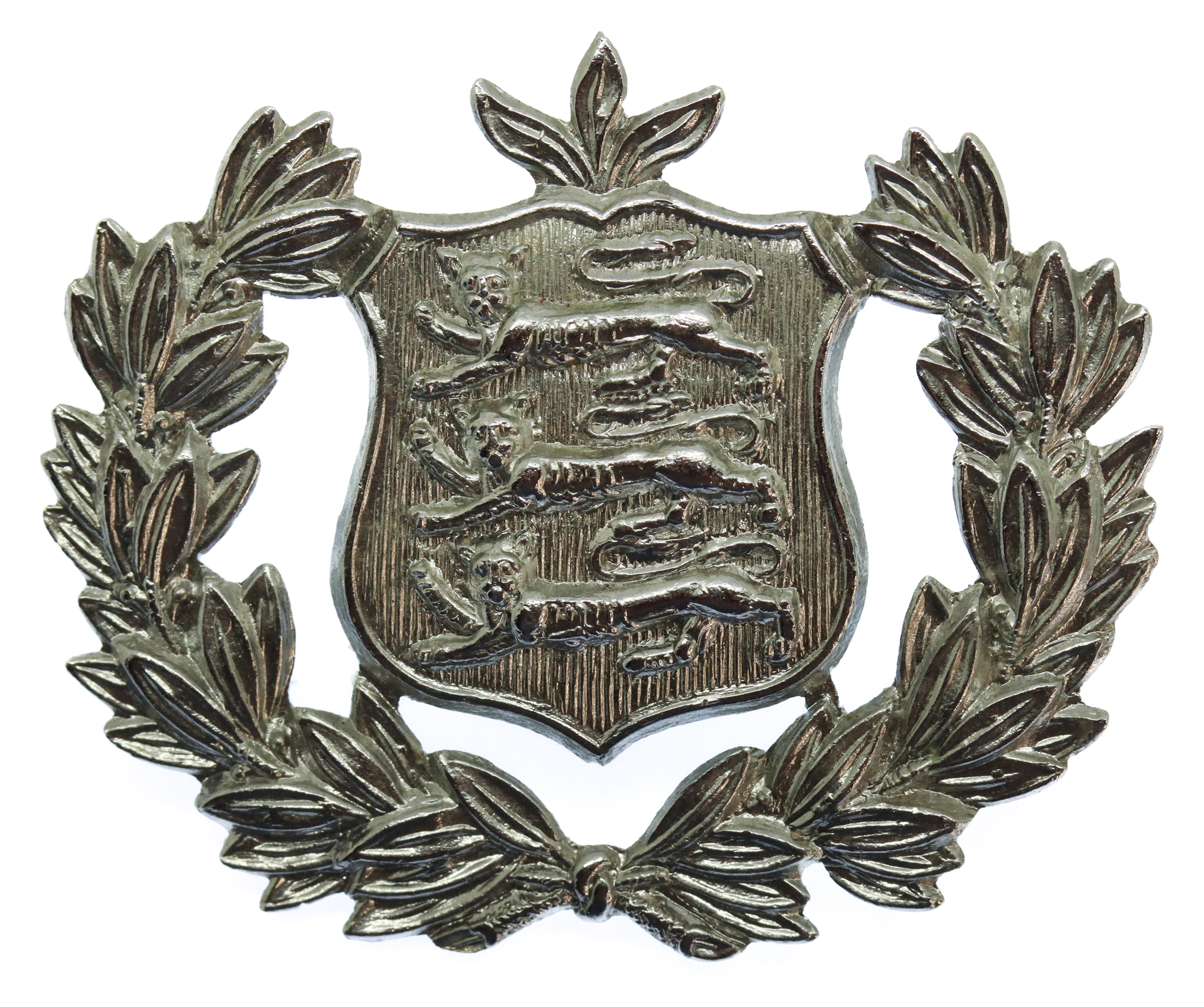 Guernsey Police Coat of Arms Cap Badge